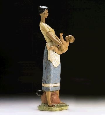 Lladro Motherhood 1994-97 Porcelain Figurine