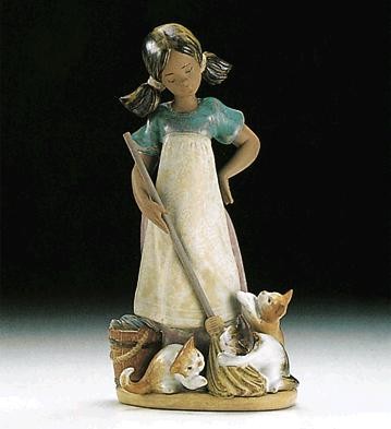 Lladro Playful Kittens 1994-99 Porcelain Figurine