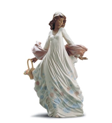 Lladro Spring Splendour 1995-2001 Porcelain Figurine