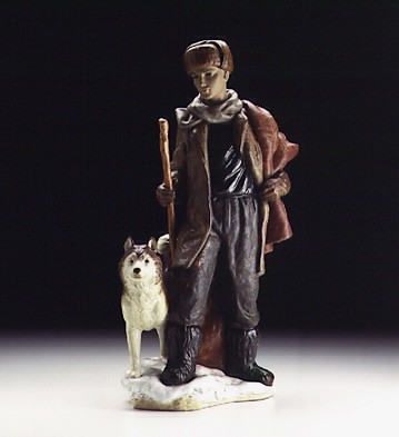 Lladro Artic Explorer 1998-2000 Porcelain Figurine