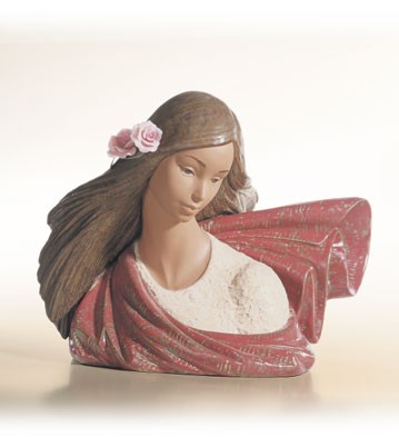 Lladro Deep In Thought 2000-02 Porcelain Figurine