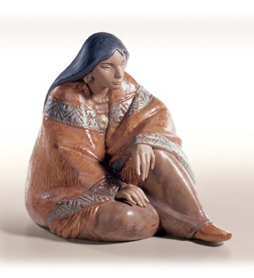 Lladro Spirit Of The Wind Porcelain Figurine