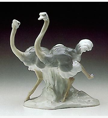 Lladro Ostriches  