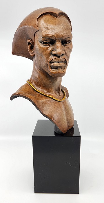 Thomas Blackshear Legends Remembering No 6 Mixed Media Sculpture