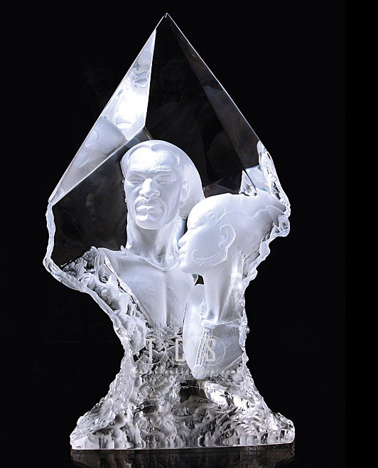 Thomas Blackshear Legends Remembering Romance Mixed Media Sculpture