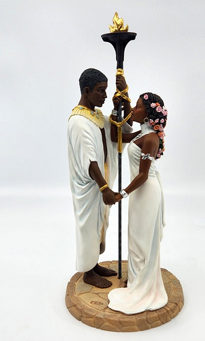 Ebony Visions The Commitment Cake Topper  