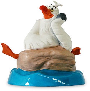 WDCC Disney Classics The Little Mermaid Scuttle Muddled Mentor Porcelain Figurine