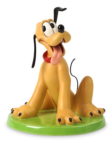 WDCC Disney Classics Pluto A Faithful Friend Porcelain Figurine
