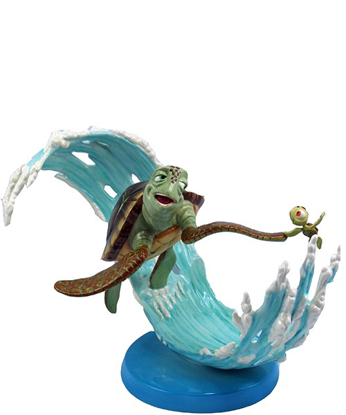 WDCC Disney Classics Crush And Squirt You So Totally Rock, Squirt Porcelain Figurine