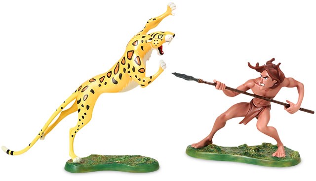 WDCC Disney Classics Tarzan And Sabor Untamed 