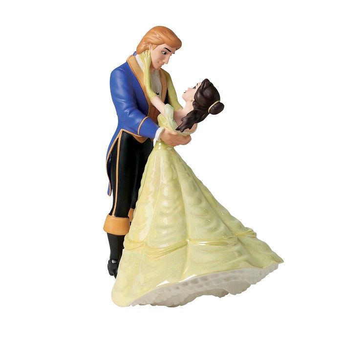 WDCC Disney Classics Beauty And The Beast  Belle And Prince The Spell Is Lifted Porcelain Figurine