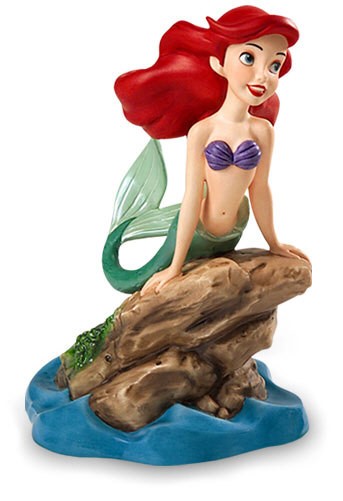 WDCC Disney Classics The Little Mermaid Ariel Seaside Serenade Porcelain Figurine