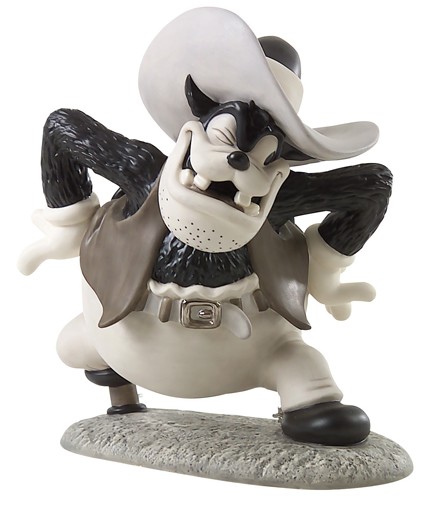 WDCC Disney Classics Two Gun Mickey Peg Leg Pete Ornery Outlaw 