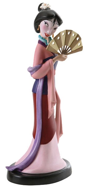 WDCC Disney Classics Mulan Perfectly Poised Porcelain Figurine