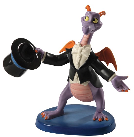 WDCC Disney Classics Figment Top Hat and Tails Signed By Bruce Lau Porcelain Figurine