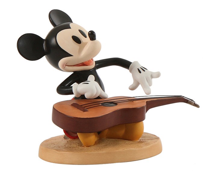 WDCC Disney Classics HawaIIan Holiday Mickey Mouse HawaIIan Harmony Porcelain Figurine