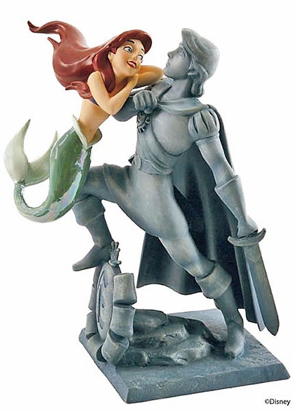 WDCC Disney Classics The Little Mermaid Ariel  It Looks Just Like Him! It Even Has His Eyes! Porcelain Figurine