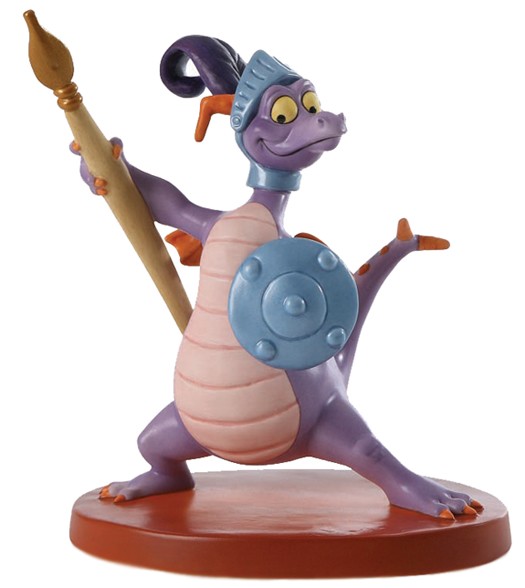 WDCC Disney Classics Figment Noble Knight Porcelain Figurine