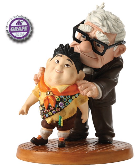 WDCC Disney Classics Up Carl And Russell Meritorious Moment Porcelain Figurine