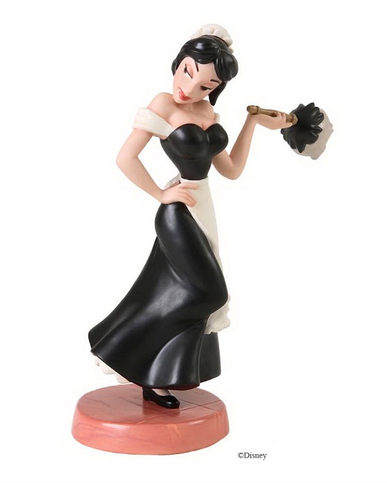 WDCC Disney Classics Beauty And The Beast Babette Porcelain Figurine