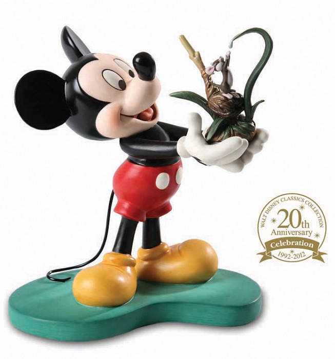 WDCC Disney Classics Walt Disney Classics Collections 20th Anniversary Mickey It All Started with a Field Mouse Porcelain Figurine
