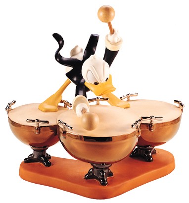 WDCC Disney Classics - Symphony Hour Donald Duck Donald's Drum Beat