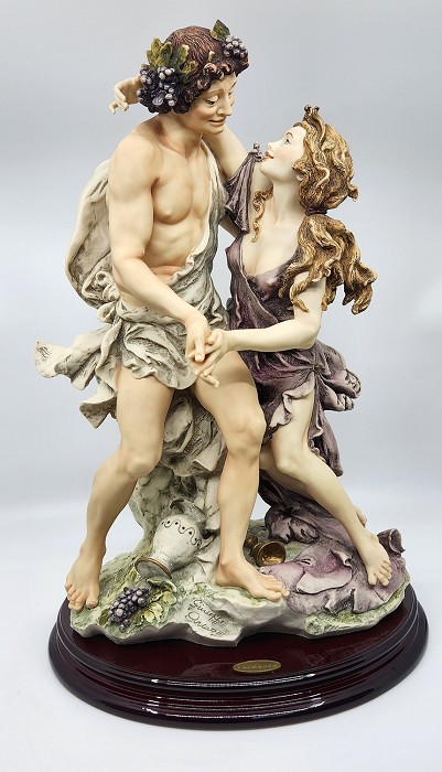 Giuseppe Armani Baccus and Arianna Signed By Giuseppe Armani Number 181 of 5000 Sculpture