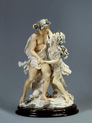 Giuseppe Armani Bacco And Ariana Sculpture