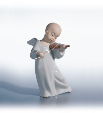 Lladro Chinese Angel Porcelain Figurine
