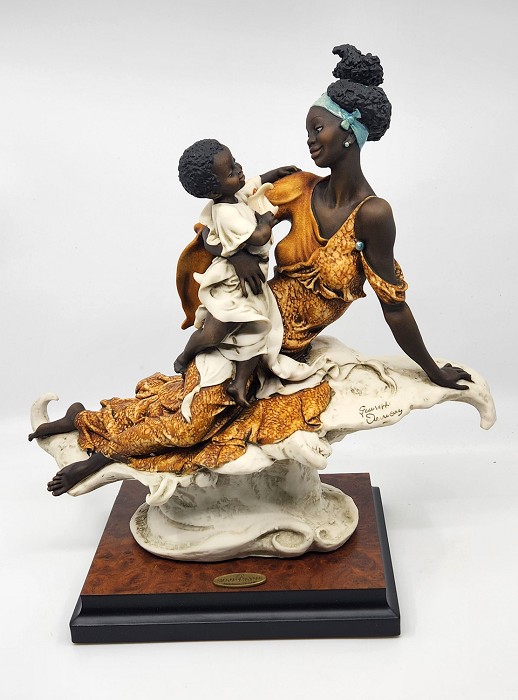 Giuseppe Armani Black Maternity Sculpture