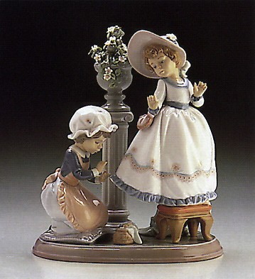 Lladro A Stitch In Time  1986-97 