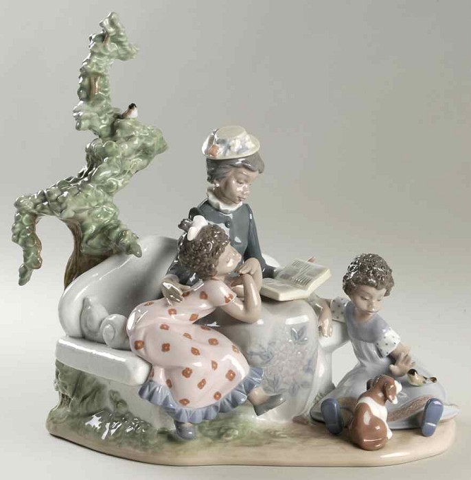 Lladro Black Legacy Family Roots - 5371 Porcelain Figurine African American  Fine Art