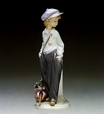 Lladro The Wonderer 1987-99 Porcelain Figurine