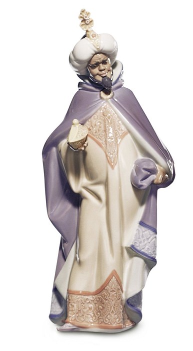 Lladro Black Legacy KING BALTHASAR Porcelain Figurine