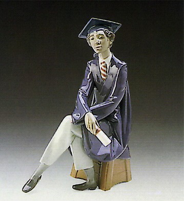 Lladro Black Legacy Only The Beginning 1989-96 Porcelain Figurine