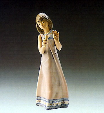 Lladro A Quiet Evening 1989-93 Porcelain Figurine
