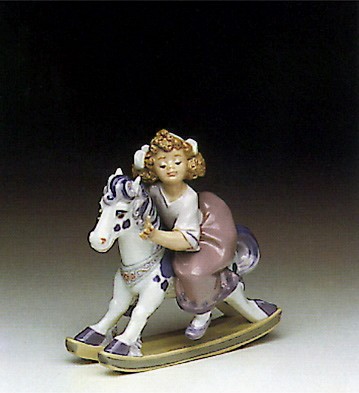 Lladro Faithful Steed 1991-94 Porcelain Figurine