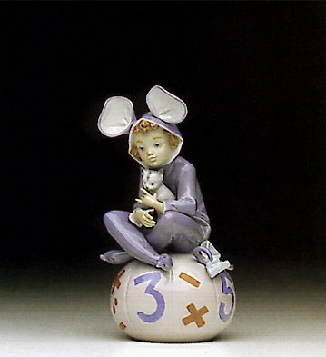 Lladro Loving Mouse 1992-96 Porcelain Figurine