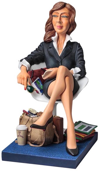 Guillermo Forchino The Businesswoman Comical Art Sculpture