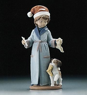 Lladro Dear Santa 1995-99 Porcelain Figurine
