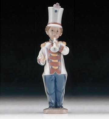 Lladro Trumpet Player 1996-98 Porcelain Figurine