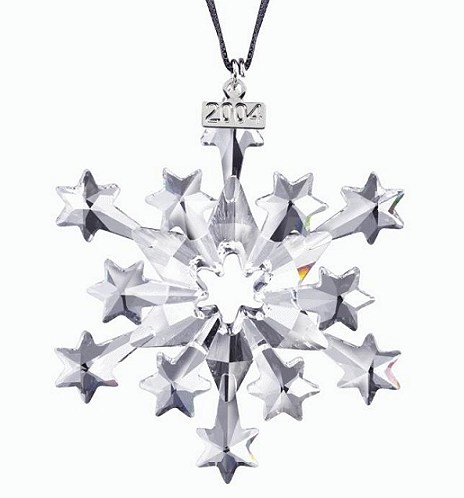 Swarovski Crystal Annual 2004 Ornament Crystal