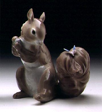 Lladro A Surprise Visit 1997-00 Porcelain Figurine