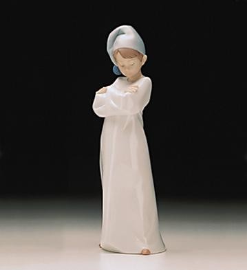 Lladro Its Morning Already 1997-01 Porcelain Figurine