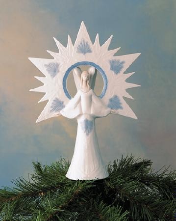 Lladro Angel Of Light 1997-98 Porcelain Figurine