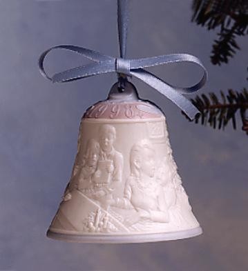 Lladro Christmas Bell 1998 Ornament Porcelain Figurine