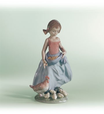 Lladro Afternoon Snack Porcelain Figurine