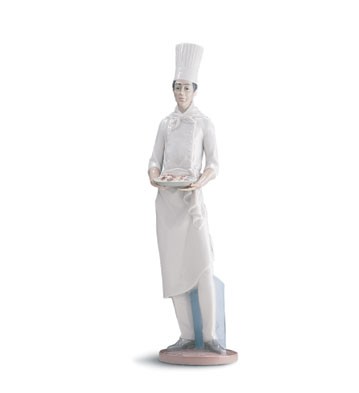 Lladro Master Chef 1999-01 Porcelain Figurine