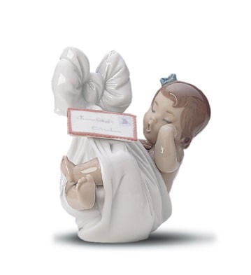 Lladro Heavens Gift (girl) 1999-01 Porcelain Figurine