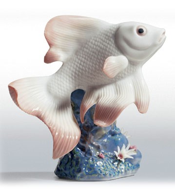 Lladro Pond Dreamer Porcelain Figurine
